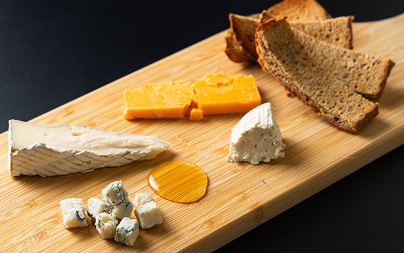 チーズの盛り合わせ