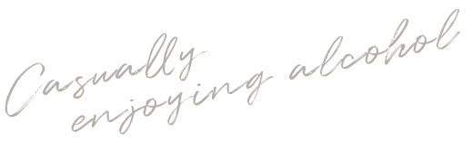 Casually enjoying alcohol