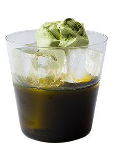 抹茶のホワイトルシアン